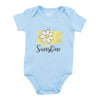MONKEY BARS Infant Girls' Pool Party Printed Short Sleeve Onesie, English, 0-24 Month