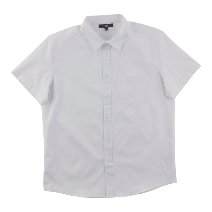Mountain Ridge Men's Short Sleeve Performance Button-Up Shirt