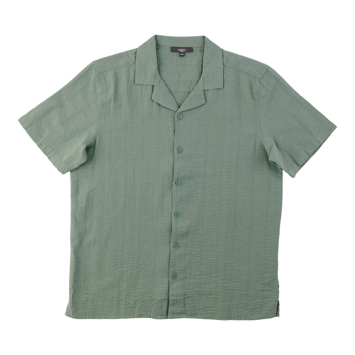 Mountain Ridge Men's Textured Button-Up Shirt