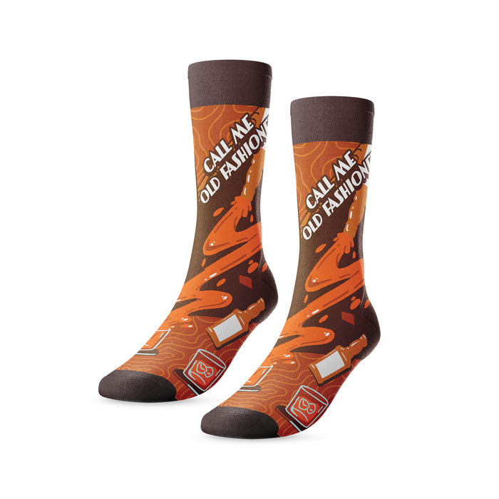 Mi-chaussettes de fantaisie pour hommes