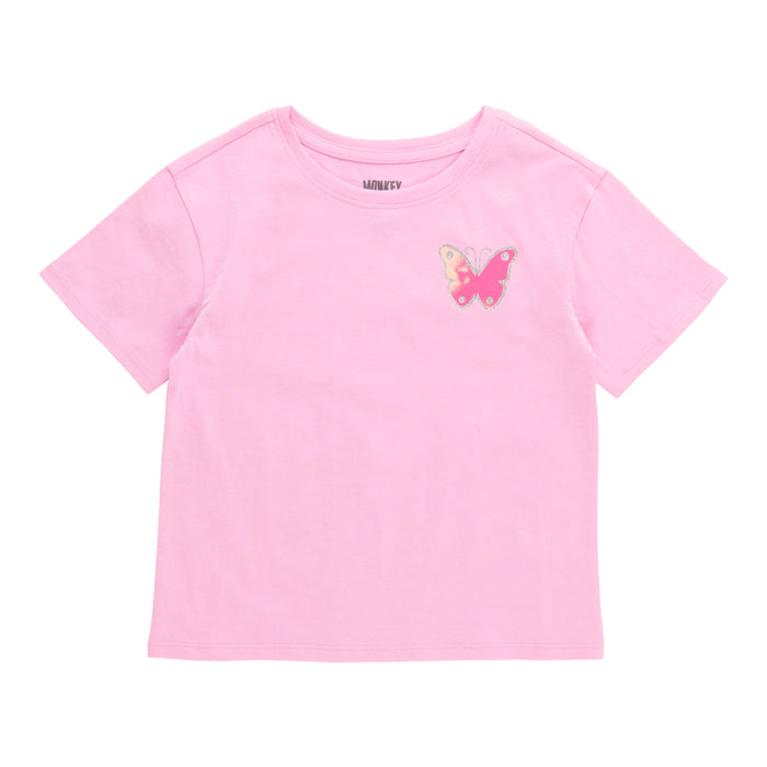 T-shirt imprimé à manches courtes Pays des rêves MONKEY BARS pour toutes-petites