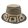Women's Crochet Straw Hat