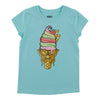 T-shirt imprimé à manches courtes Fête à la piscine MONKEY BARS pour toutes-petites