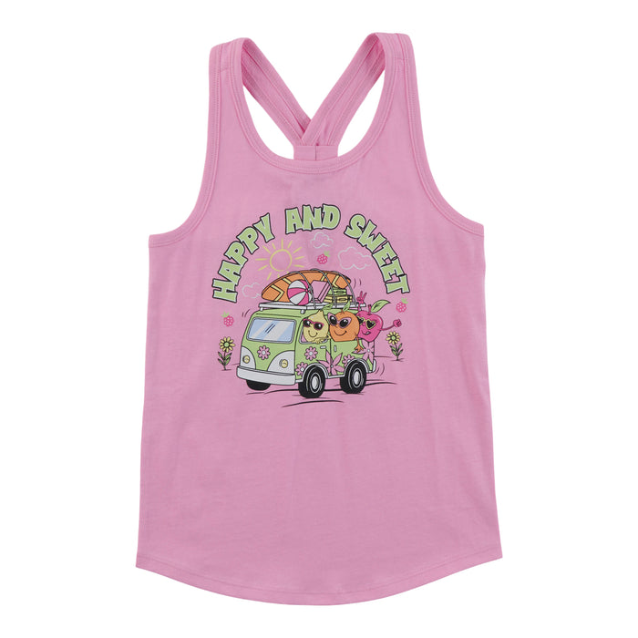 MONKEY BARS Toddler Girls' Pool Party Knot-Back Tank Top