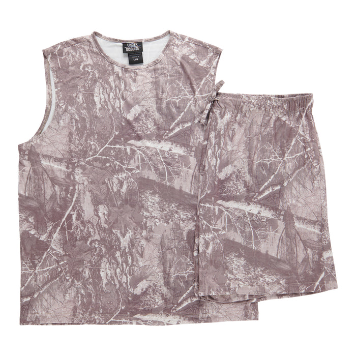 Pyjama avec débardeur et short Under Disguise pour hommes, 2 pièces