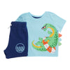 MONKEY BARS Infant Boys' Cool Waves Shorts Set, 2-Piece, 0-12 Month
