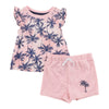 Infant Girls' Printed Shorts Set, 2-Piece, 12-24 Month