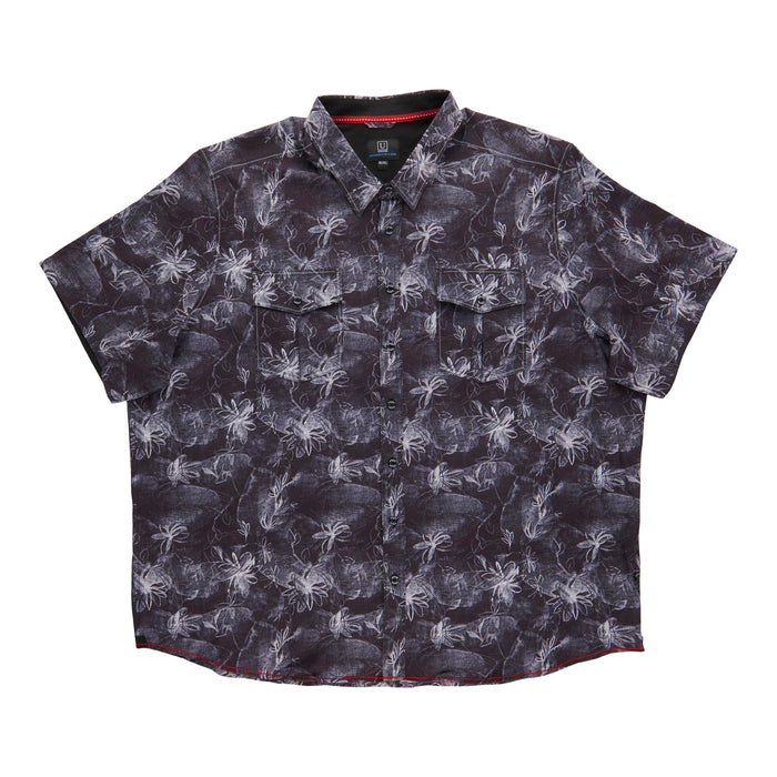 Men's Assorted Short Sleeve Performance Button-Up Shirt