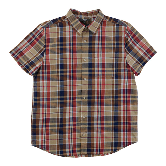 Mountain Ridge Men's Plaid Button-Up Shirt