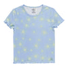 T-shirt côtelé à manches courtes Fête à la piscine BELLA & BIRDIE pour filles