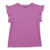 BELLA & BIRDIE Girls' Pool Party Solid Ribbed Tank Top