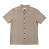 Chemise boutonnée à manches courtes à imprimé pour hommes