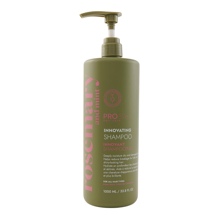 Shampooing Pro-Croissance au romarin et à la menthe Pro-Bliss, 1000 ml