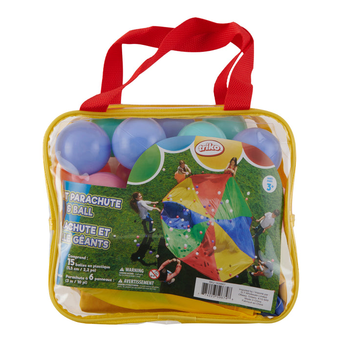 Giant Parachute & Ball Set, 14 Piece
