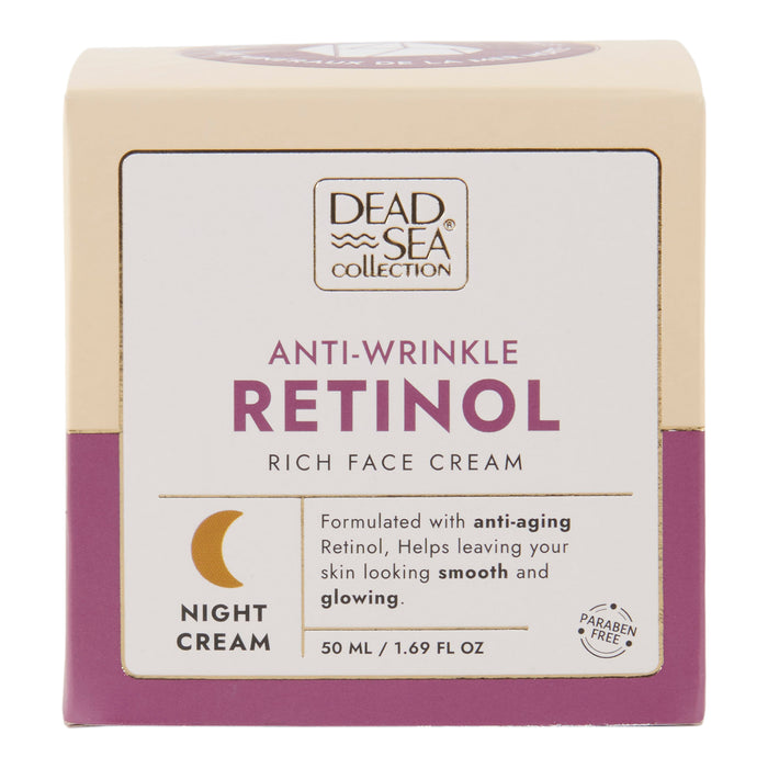 Dead Sea Collection Retinol Night Cream, 50 ml