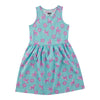 MONKEY BARS Toddler Girls' Pool Party Printed Sleeveless Dress