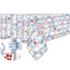 Ocean Side PEVA Tablecloth, 60-in x 80-in.