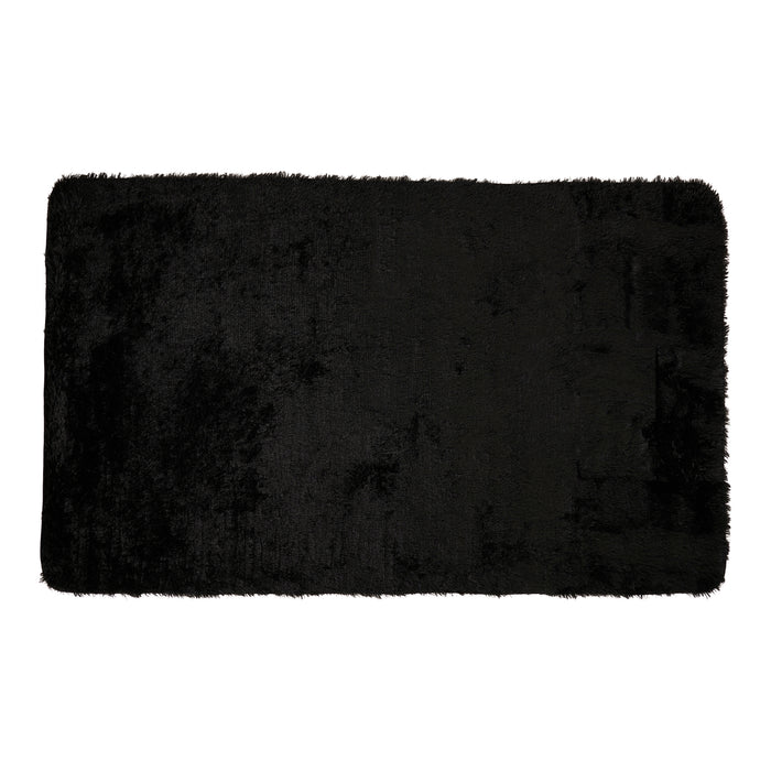 Tapis à poil long de couleur unie, 36 po x 60 po
