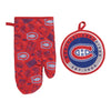 NHL Montreal Canadiens Oven Mitt & Pot Holder Set, 2 Piece