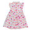 Robe imprimée sans manches en chambray pour toutes-petites