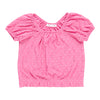 Toddler Girls' Short Sleeve Eyelet Top