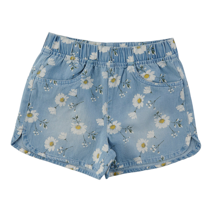 Girls' Chambray Shorts