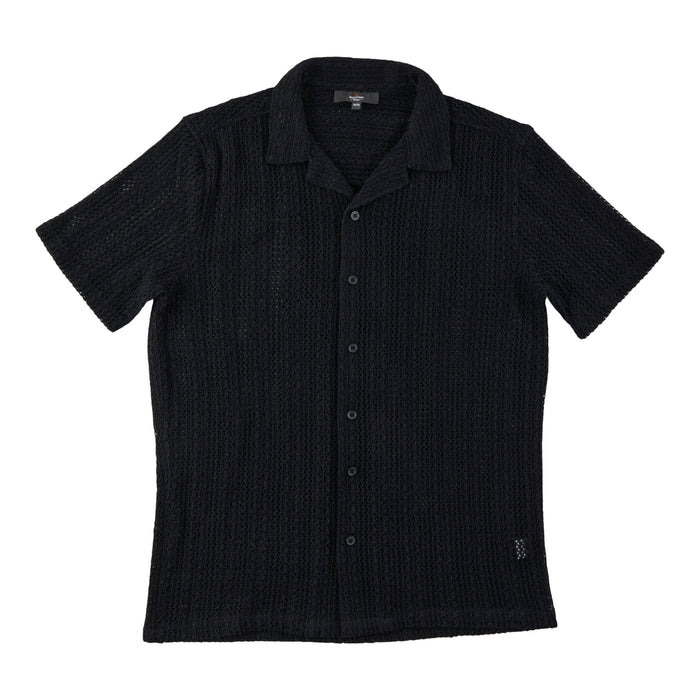 Chemise crochetée à manches courtes Mountain Ridge pour hommes
