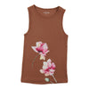 mySTYLE Women's Crew Neck Ribbed Tank Top