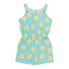 BELLA & BIRDIE Girls' Pool Party Sleeveless Printed Romper