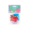 EVA Bag Charms, 3-Piece, Assorted