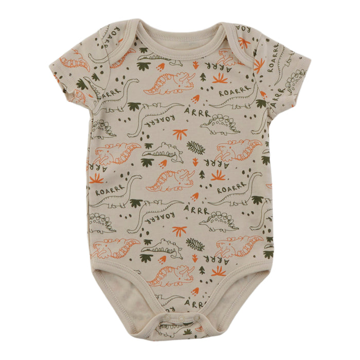 Infant Boys' Short Sleeve Printed Onesie, 0-24 Month