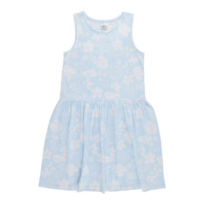 BELLA & BIRDIE Girls' Day Dreamer Sleeveless Printed Dress