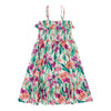 Robe imprimée à fronces sans manches Fête à la piscine BELLA & BIRDIE pour filles