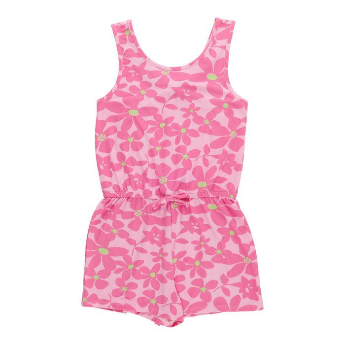 Combi-short noué doux sans manches Fête à la piscine BELLA & BIRDIE pour filles