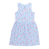 Robe sans manches imprimée Fête à la piscine BELLA & BIRDIE pour filles