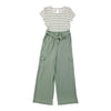 BELLA & BIRDIE Girls' Pool Party Short Sleeve Jumpsuit