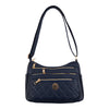 Quilted Multi-Compartment Handbag