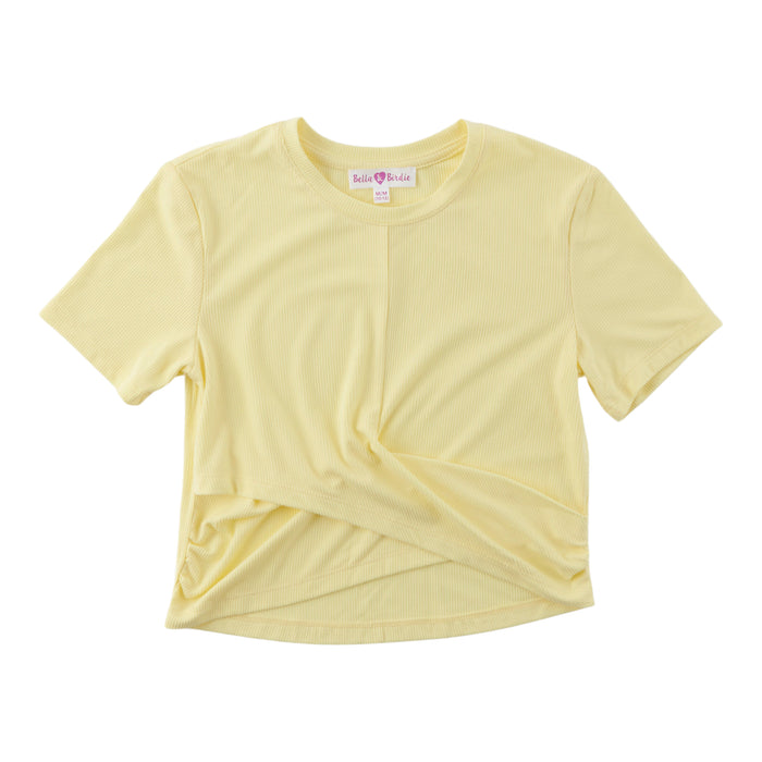 Haut cache-cœur à manches courtes Pays des rêves BELLA & BIRDIE pour filles