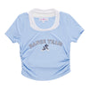 T-shirt côtelé à manches courtes Pays des rêves BELLA & BIRDIE pour filles