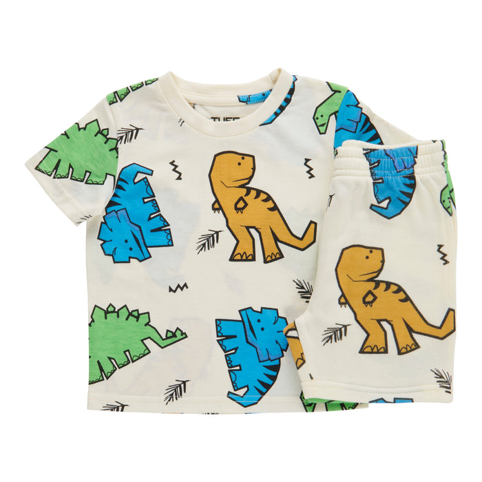Infant Boys' Printed Short Sleeve Shirt and Shorts Set, 2-Piece, 12-24 Month