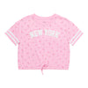 BELLA & BIRDIE Girls' Pool Party Varsity Short Sleeve T-Shirt
