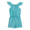 MONKEY BARS Toddler Girls' Pool Party Printed Cap Sleeve Romper