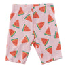 MONKEY BARS Toddler Girls' Pool Party Printed Ribbed Bike Shorts