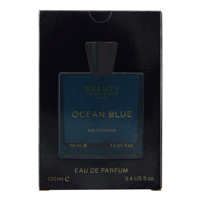 Eau de toilette Bleu océan Mr. Beauty Impressions pour hommes, 100 ml