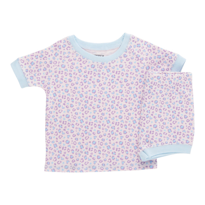 Ensemble de short imprimé Fête à la piscine MONKEY BARS pour bébés filles - 2 pièces, 12 à 24 mois