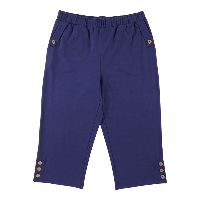Classic Editions Women's High-Rise Knee-Length Capris