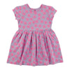 Robe imprimée à manches courtes Fête à la piscine MONKEY BARS pour bébés filles, 12 à 24 mois