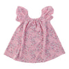 MONKEY BARS Toddler Girls' Short Sleeve Floral Crinkle Dress