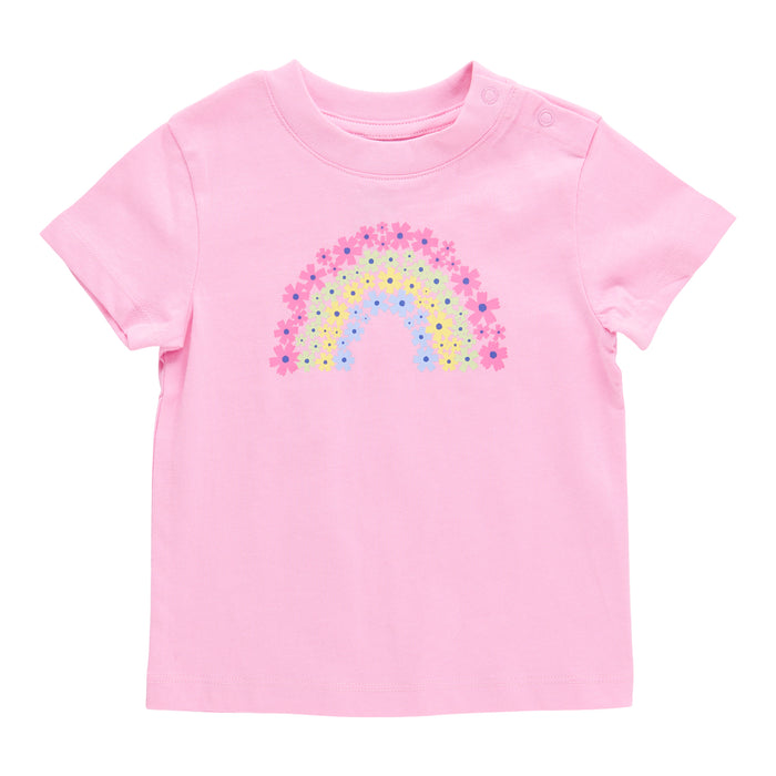 MONKEY BARS Infant Girls' Pool Party Short Sleeve T-Shirt, 12-24 Month