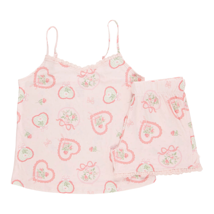 Carisma Women's Novelty Cami and Boxer PJ Set, 2-Piece